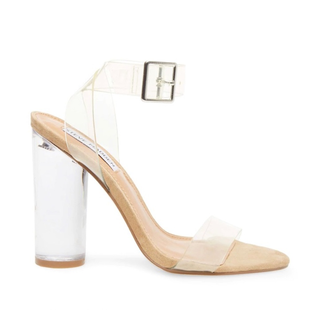 Clear Steve Madden Heels